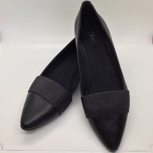 Simply Vera Vera Wang Black Dress Flat Shoes
